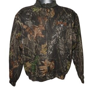 Scent-Lok Camouflage Jacket‎ Mens M Zip Stretch Hunting Outdoor